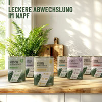 Produktbild von REAVET Hundefutter Nass Fasan für Adult 6x400g Getreidefrei Stückchen in Sauce - 6 x 400 g