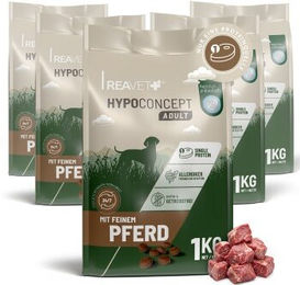 REAVET Hypoconcept Hundetrockenfutter Adult Pferd Hypoallergen Getreidefrei 5kg – Bild 1 von 3