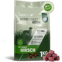 Produktbild von REAVET Hypoconcept Hundetrockenfutter Hirsch Hypoallergen Getreidefrei Monoprotein 1kg