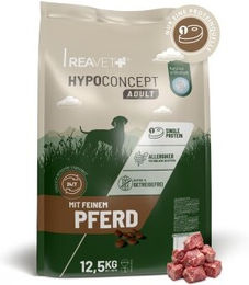 REAVET Hypoconcept Hundetrockenfutter Pferd Getreidefrei Hypoallergen 12,5kg – Bild 1 von 3