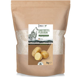 REAVET Kartoffelflocken für Hunde 1kg Hypoallergen zur Verdauungshilfe für Welpen, Adult und Senior - 1 kg – Bild 1 von 13