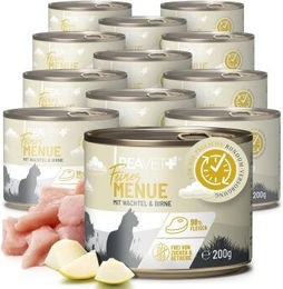 REAVET Katzenfutter Nass Huhn mit Wachtel und Birne Getreidefrei – Bild 1 von 3