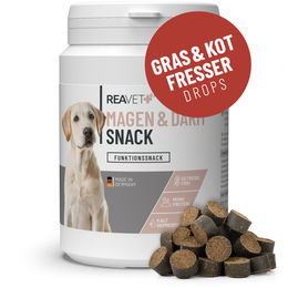 Produktbild von REAVET Magen-Darm Funktionssnack für Hunde Getreidefrei und Hypoallergen 170g - 170 g
