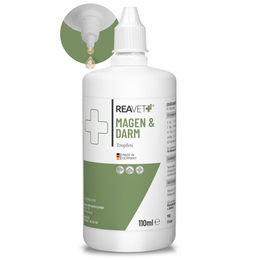 ReaVET Magen & Darm Tropfen für Hunde zur Unterstützung der Verdauung 110ml - 110 ml – Bild 1 von 4