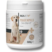 Produktbild von ReaVET Magen Mild Pulver zur Unterstützung der Magen-Darm-Verdauung 500g