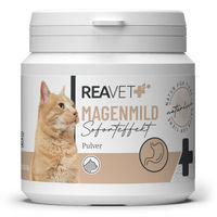 Produktbild von ReaVET Magenmild Pulver für Katzen zur Unterstützung der Magen-Darm-Verdauung 50g - 50 g