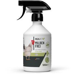 REAVET Milben Frei Spray für Hühner 500ml zur Bekämpfung von Milben und Parasiten im Hühnerstall - 500 ml – Bild 1 von 5