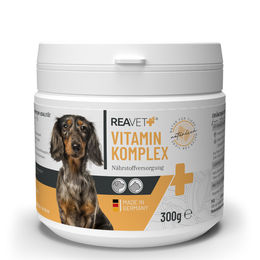 ReaVET Multivitamin Komplex Pulver für Hunde und Katzen zur Immunstärkung sowie für Haut und Fell 300g - 300 g – Bild 1 von 13
