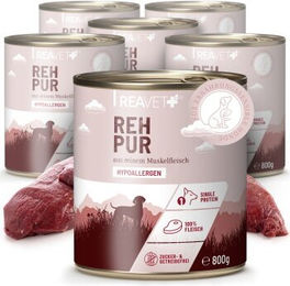 ReaVET Nassfutter Reh PUR 6 x 800g – Bild 1 von 1