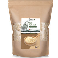 Produktbild von REAVET Reisflocken für Hunde 1kg Hypoallergen zur Unterstützung der Verdauung - 1 kg