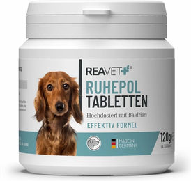 ReaVET Ruhepol Tabletten zur Beruhigung für alle Altersstufen und Größen – Bild 1 von 3