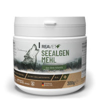 Produktbild von ReaVET Seealgenmehl Hund 300g Futterzusatz für Haut, Fell und Verdauung ohne Zusatzstoffe - 300 g