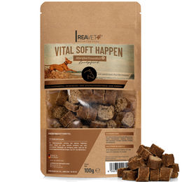 REAVET Vital Soft Happen Hundeleckerli Pferd getreidefrei 100g - 100 g – Bild 1 von 5