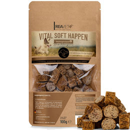 REAVET Vital Soft Happen Känguru Hundeleckerli getreidefrei monoprotein 100g - 100 g – Bild 1 von 6