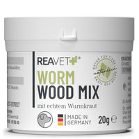 Produktbild von ReaVET Wormwood Mix Wurm-Kraut Pulver für Hunde 20g ohne tierisches Protein - 20 g