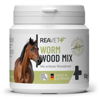 Produktbild von REAVET Wurm-Kraut Pulver für Pferde und Ponys 50g zur Unterstützung der Verdauung - 50 g