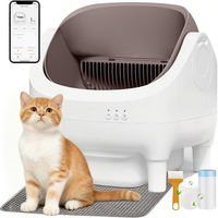 Produktbild von Rebonique XXL Selbstreinigende Katzentoilette mit App-Steuerung und WLAN, 10,5L, Weiß