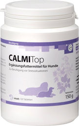 Produktbild von reboVet CALMITop Beruhigungstabletten mit Vitaminen für alle Größen