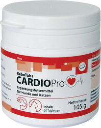 reboVet CARDIOPro RECOVET Nahrungsergänzung Tabletten für die Herzgesundheit – Bild 1 von 3