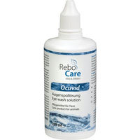 Produktbild von reboVet ReboCare Ocuvid Augenspüllösung Augenreiniger für alle Tierarten und Altersstufen - 100 ml
