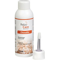 Produktbild von reboVet ReboCare Otosalin Ohrreiniger für Hunde und Katzen 125 ml