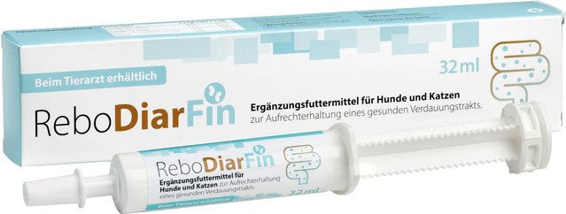 reboVet ReboDiarFin Probiotische Verdauungshilfe als Paste für Magen-Darm-Beschwerden 32g – Bild 1 von 2
