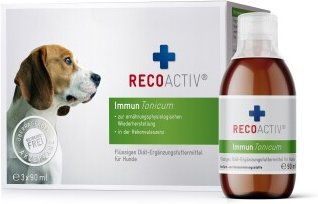 RECOACTIV Immun Tonicum Diät-Ergänzungsfuttermittel für Hunde zur Immununterstützung und Rekonvaleszenz 3 x 90 ml - 3 x 90 ml – Bild 1 von 7