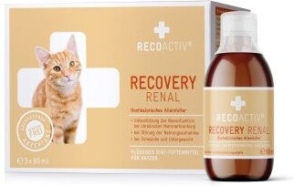 RECOACTIV Recovery Renal Diät-Alleinfutter für Katzen Adult zur Unterstützung der Nierenfunktion und Rekonvaleszenz 270 ml - 3 x 90 ml – Bild 1 von 6