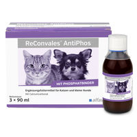 Produktbild von ReConvales AntiPhos Flüssigkeit für Hunde und Katzen 3x90 ml
