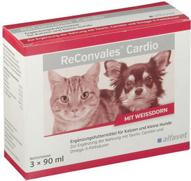 ReConvales Cardio Nahrungsergänzung für Hunde und Katzen zur Unterstützung von Herz und Kreislauf 270g – Bild 1 von 3