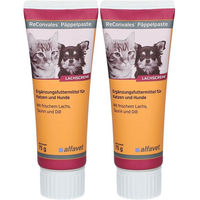 Produktbild von ReConvales Päppelpaste Lachscreme Aufbaufutter für Hunde und Katzen 150g