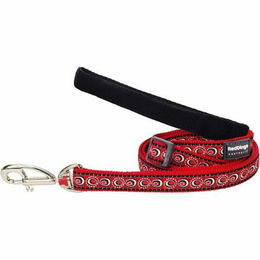 Produktbild von Red Dingo Führleine aus Nylon in Rot 25 mm x 1,8 m - 1,8 m