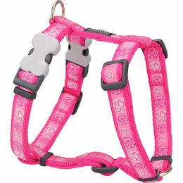 Produktbild von Red Dingo Hundegeschirr aus Nylon in Pink Rosa Größe L 25 mm x 56-80 cm