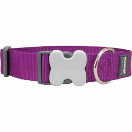 Red Dingo Hundehalsband aus Nylon in Lila XXL 37-55 cm – Bild 1 von 2