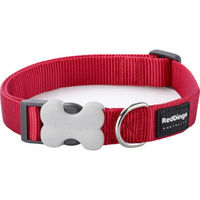 Produktbild von Red Dingo Hundehalsband aus Nylon in Rot für mittlere Rassen
