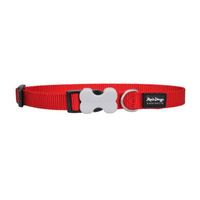 Produktbild von Red Dingo Hundehalsband aus Nylon in Rot Größe L
