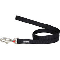 Produktbild von Red Dingo Hundeleine aus Gurtband in Schwarz 120 cm
