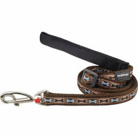 Produktbild von Red Dingo Hundeleine aus Nylon Bone Yard 20 mm x 1,8 m - 1,8 m