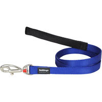Produktbild von Red Dingo Hundeleine aus Nylon in Blau mit 120 cm Länge