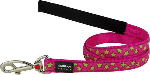 Red Dingo Hundeleine aus Nylon in Rosa Pink mit 120 cm Länge – Bild 1 von 1