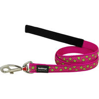 Produktbild von Red Dingo Hundeleine aus Nylon in Rosa Pink mit 120 cm Länge