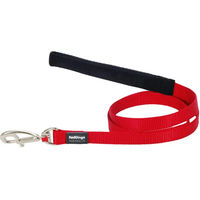 Produktbild von Red Dingo Hundeleine aus Nylon in Rot mit 120 cm Länge
