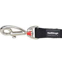 Produktbild von Red Dingo Hundeleine aus Nylon in Rot oder Schwarz 120 cm