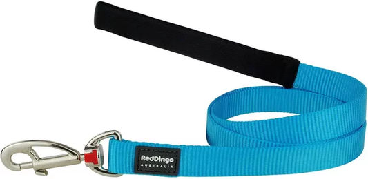 Red Dingo Hundeleine aus Nylon mit fester Länge 120 cm in Türkis und Blau – Bild 1 von 1