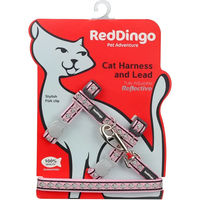 Produktbild von Red Dingo Reflektierendes Katzengeschirr mit Leine für erwachsene Katzen
