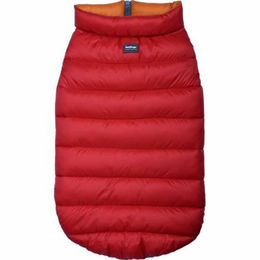 Red Dingo Reversible Hundepufferjacke Wasserabweisend Orange/Rot – Bild 1 von 6