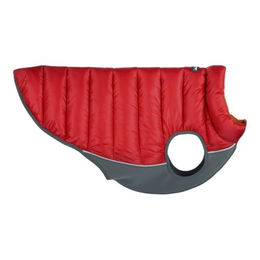 Red Dingo Wendbare Puffer Winterjacke für Hunde in Rot und Bunt – Bild 1 von 4