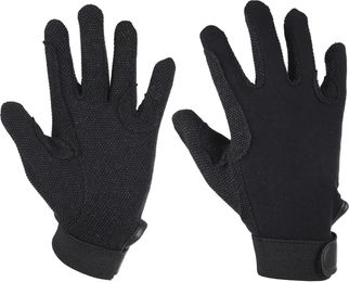 Produktbild von Red Horse Baumwollhandschuhe Unisex Schwarz Größe S