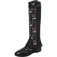 Produktbild von Red Horse Chaps aus Kunstleder für Pferde Reitsport Unisex bunt bedruckt