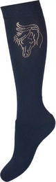 Produktbild von Red Horse Cristal Reitsocken aus Baumwolle Blau Unisex Größe S